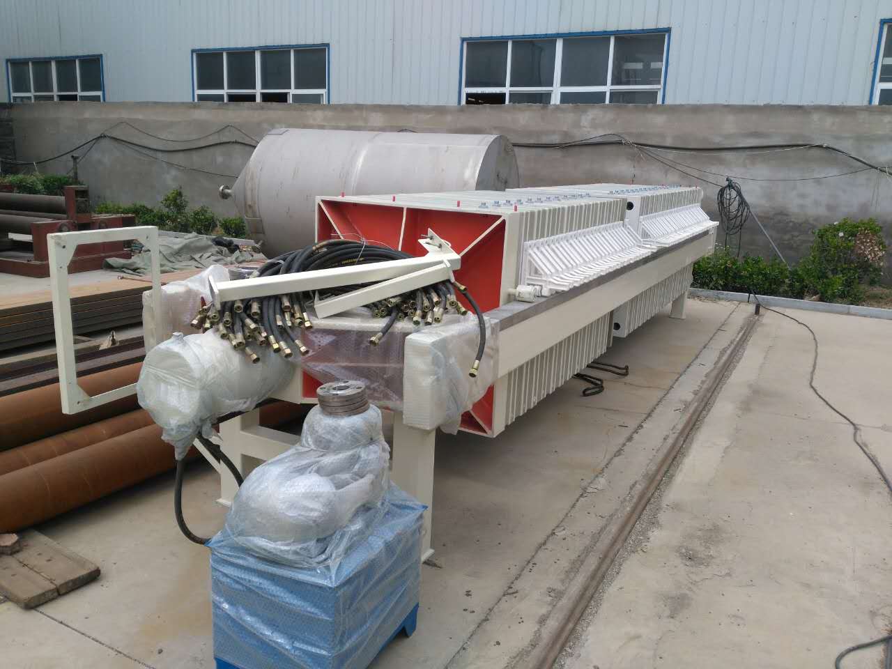 山東某環(huán)保科技有限公司使用現(xiàn)場(圖1)